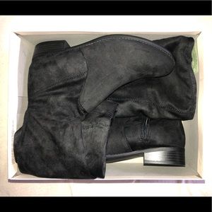 Black Over The Knee Boots. Size 8.5.